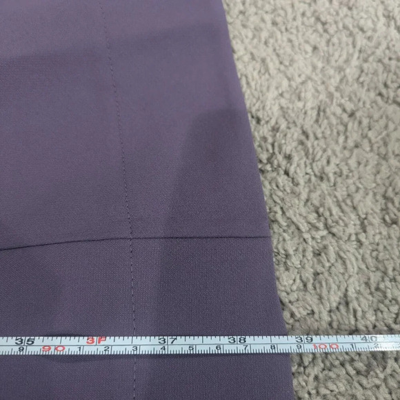 BOSS Hugo Boss Dress Size 14 Purple Desaty in Mauve Purple Stretch Fit & Flare - Picture 11 of 11